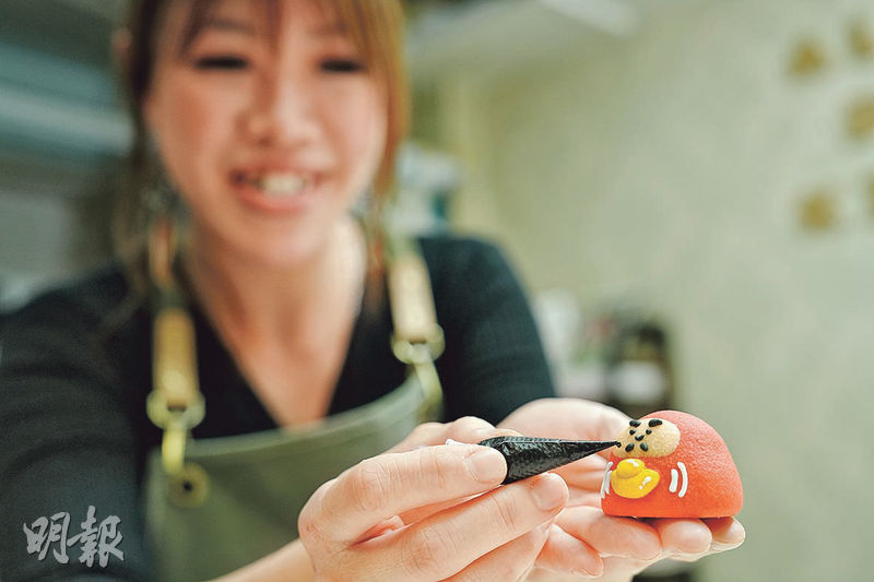 DIY：親子DIY賀年食品  圓碌碌達摩鳳梨酥  新春招好運